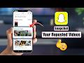 How to Check Your Reposted Videos on Snapchat