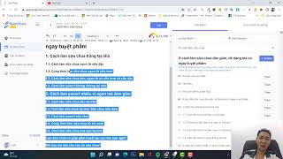Hướng dẫn sử dụng tính năng lên Outline bài viết trên Sonatools