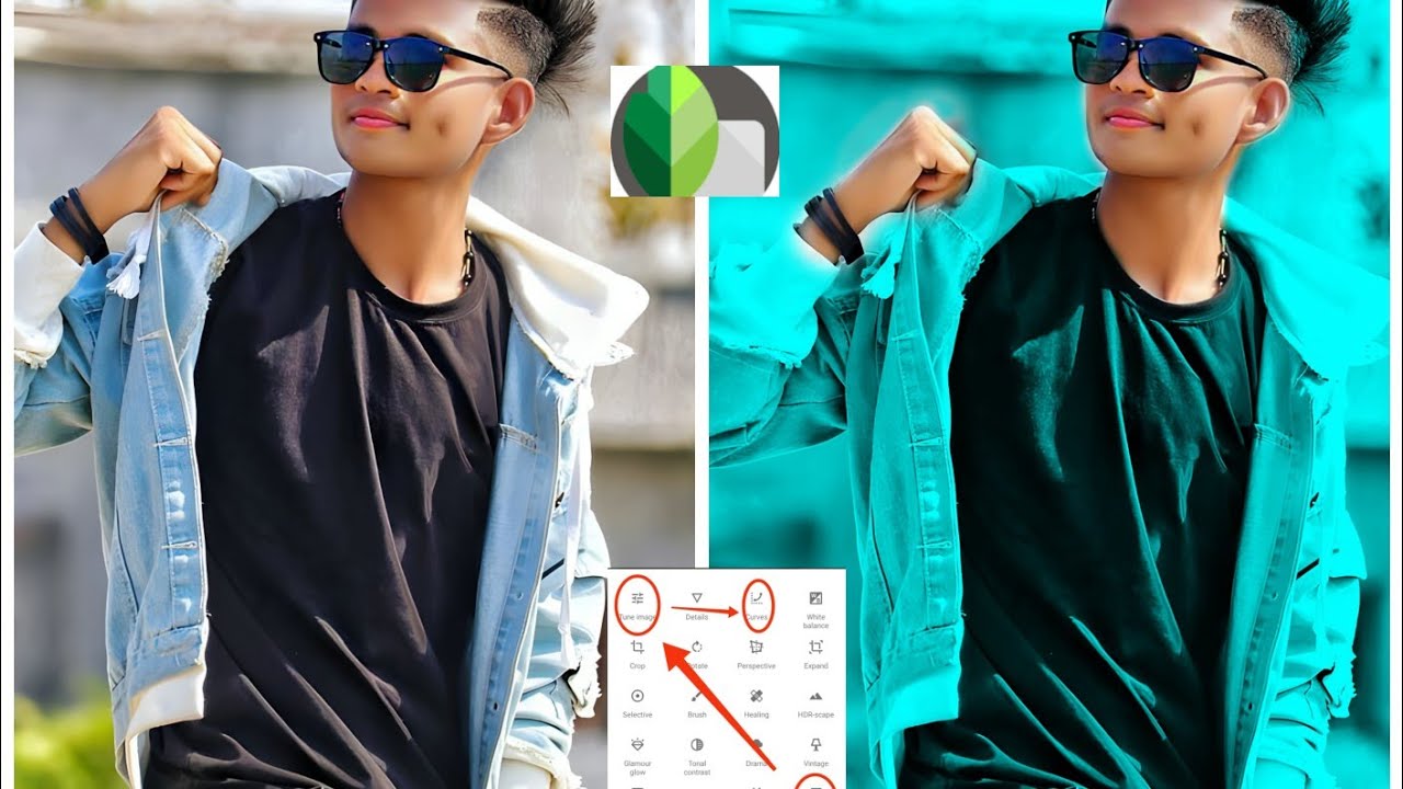 Snapseed New Realistic color Effect Editing Trick Snapseed Photo Editing YouTube
