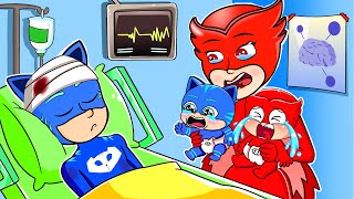 RICH OR POOR FAMILY ? | Catboy's Family Sad Story | Catboy's Life Story | PJ MASKS 2D Animation