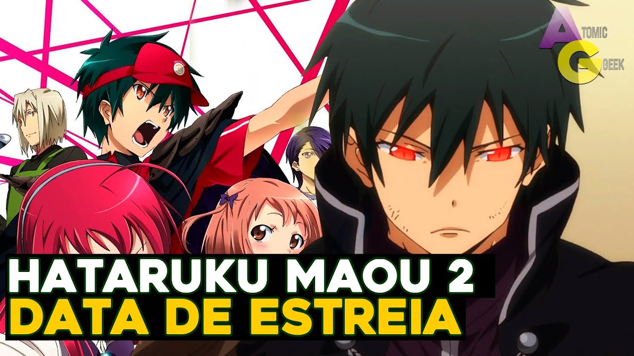 Hataraku Maou-sama! - 2ª Temporada ganhará anúncio em dezembro