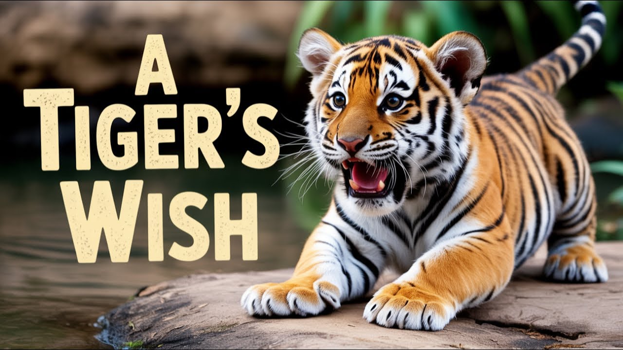 The Fluffy Tiger Cub Who Wanted a Buddy