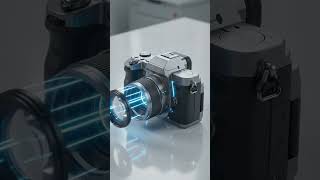 Cube transformation into DSLR camera. #ai #transformation #camera.
