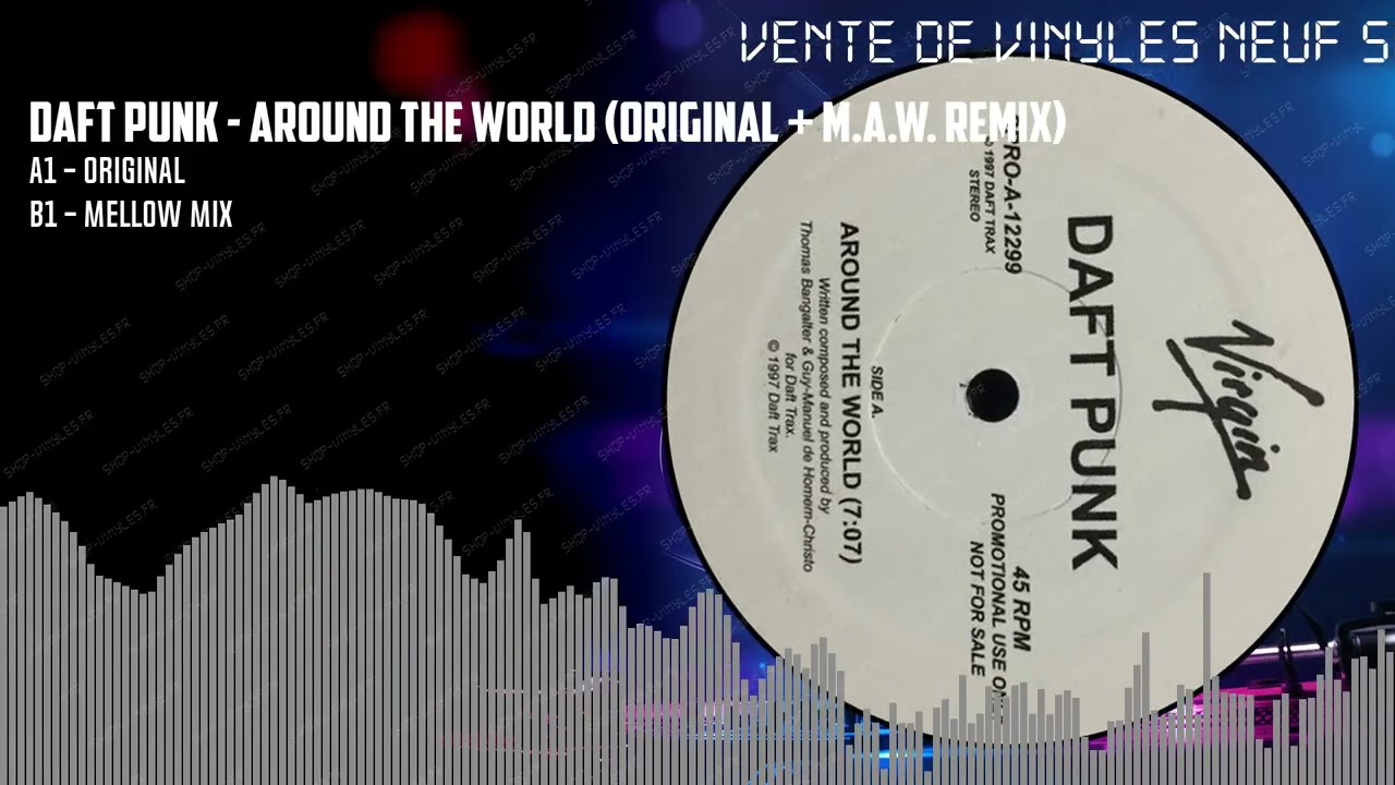 Daft Punk - Around The world (Original + M.A.W. Remix) [BLACK