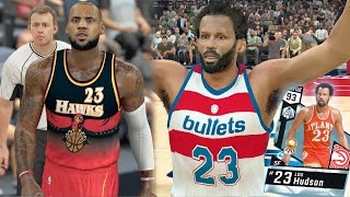 Nba 2K17 Myteam - Diamond 93 Ovr Lou Hudson Debut Vs 99 Kobe And Lebron