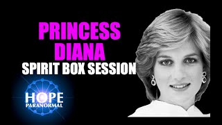 Famous Princess Diana Spirit Box Session - A true Princess in Spirit Profile