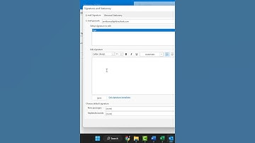 How to Add Thanks and Regards in Outlook? #mailsmartly #shorts