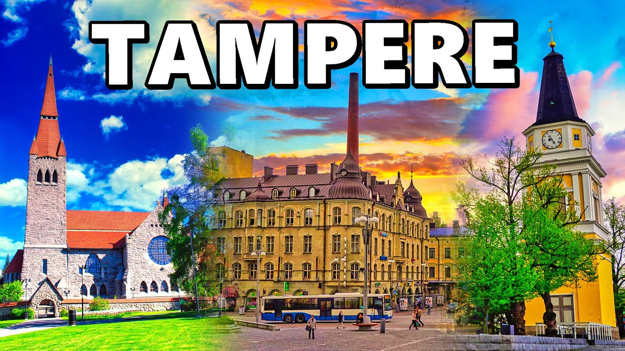 Tampere, Finland - 4K Timelapse