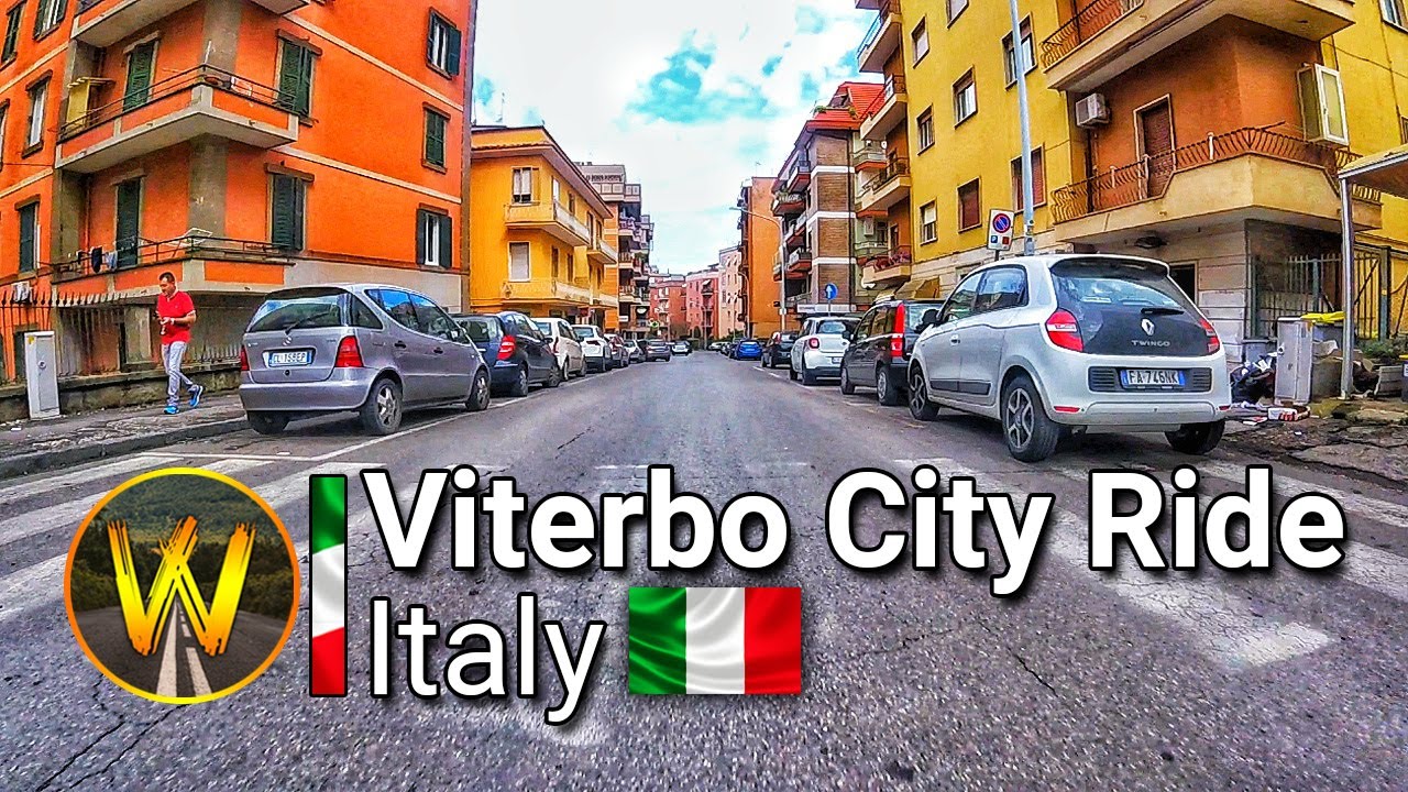 Viterbo City Ride, Italy | Wide Road Walk