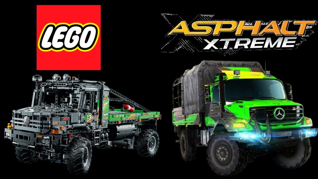 My Favourite Asphalt Xtreme Truck In LEGO Form! (Lego Mercades