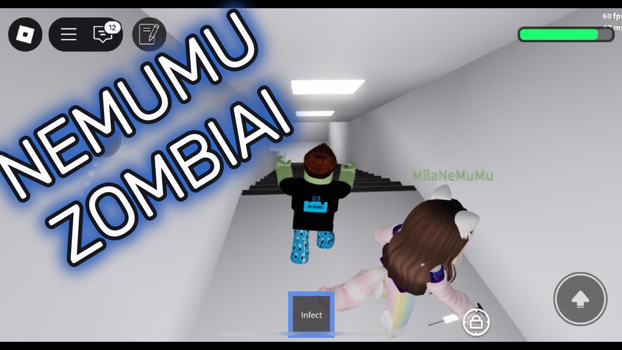 NEMUMU ZOMBIAI |  ZOMBIE LAB ROBLOX