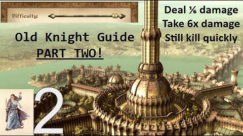 Oblivion Max Difficulty Walkthrough/Guide Part 2 - How to kill things