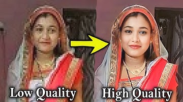 Resize Images with AI !! Low Quality Convert High Quality