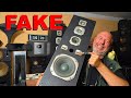 FAKE TWEETER SPEAKER in the Vintage FLOORSTANDING UNIVERSUM Budget Cheap SPEAKERS - For Sale