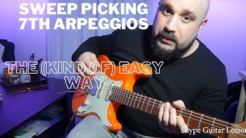 Sweep Picking 7th Arpeggios - The (kind of) easy way!