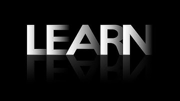 Photoshop Tutorial || Overlapping Text Effect with Reflection Typography in Photoshop CC