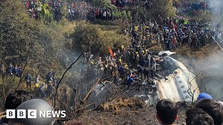 Nepal plane crash unlikely to have survivors, officials say - BBC News screenshot 1