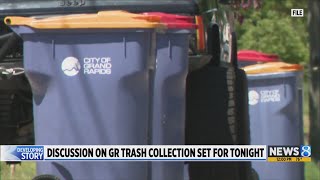 Grand Rapids holding meetings on single-hauler trash proposal