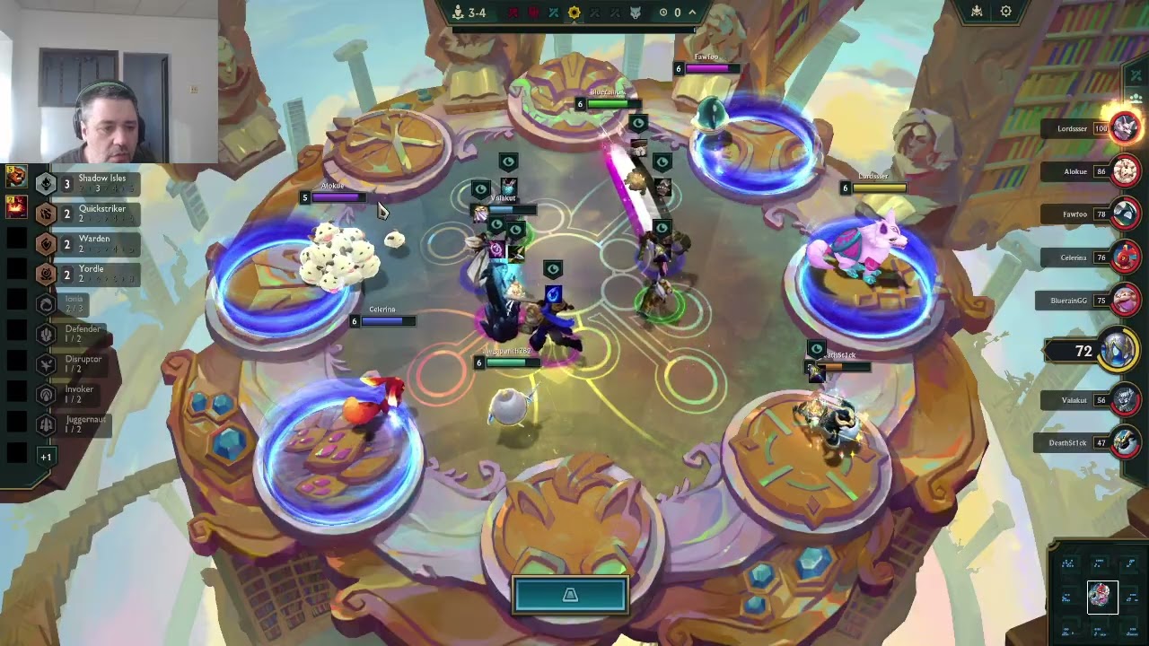 TFT Teamfight Tatics-Kalista 2 star 2 Shadow isles/Warden 5/Vanquisher