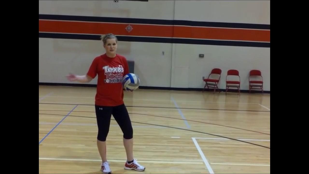 Volleyball Overhand Serve Made Easy! YouTube