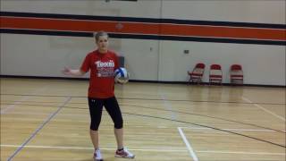 Volleyball Overhand Serve Made Easy!