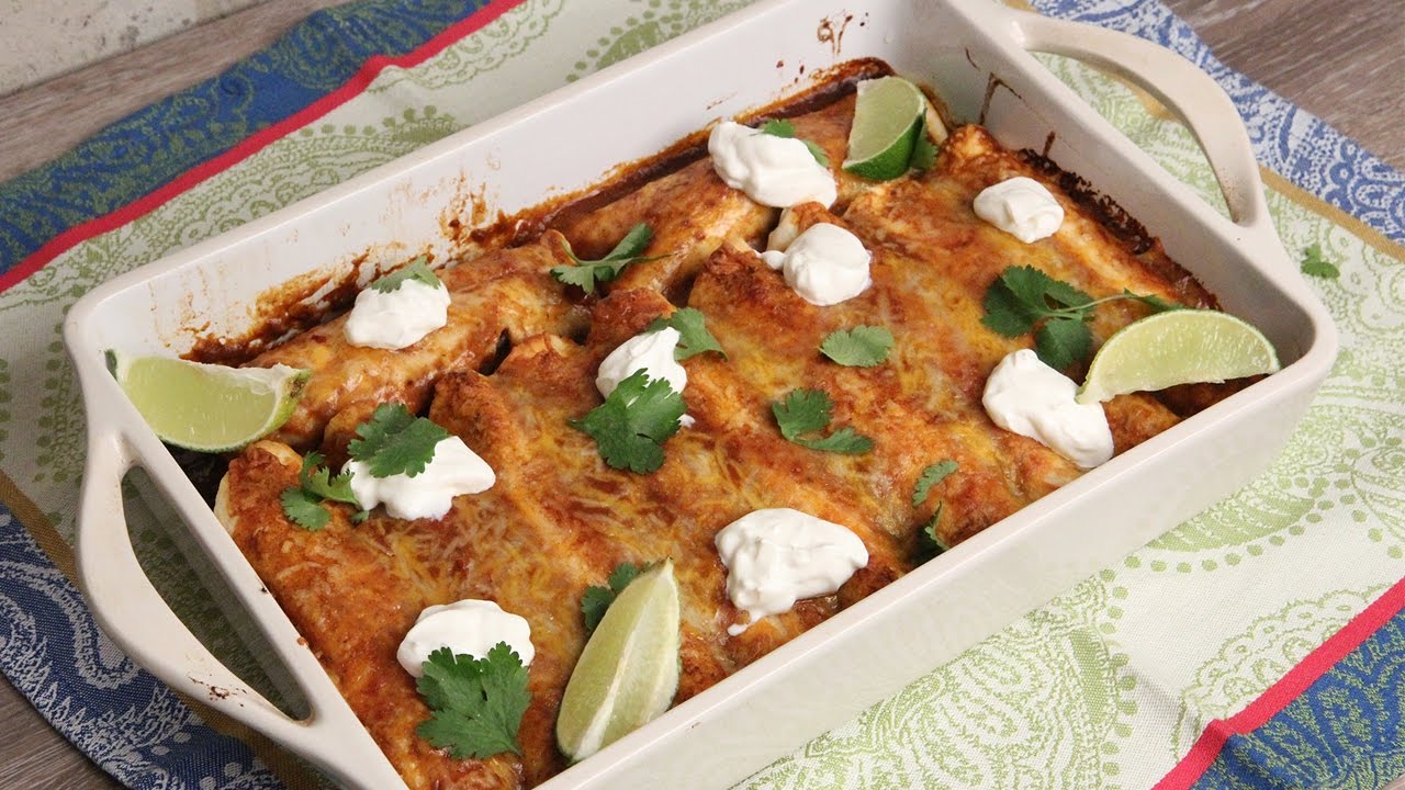 Slow Cooker Beef Enchiladas Recipe | Episode 1124 | Laura in the Kitchen