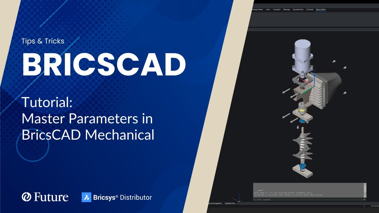 Top Tips & Tricks for Mastering Parameters in BricsCAD Mechanical