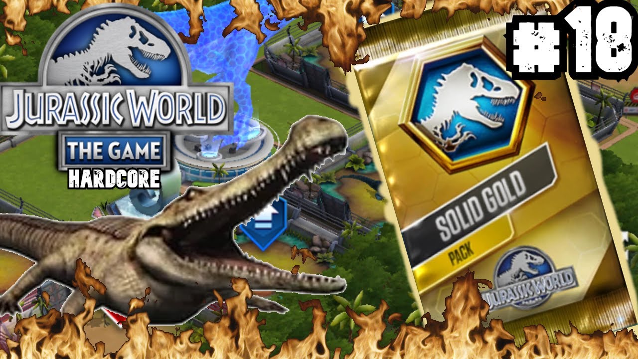 SOLID GOLD! || Jurassic World: The Game Hardcore Ep18
