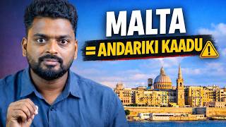 Study in Malta Telugu 2026 | Cost, Jobs, Visa, PR Reality Explained