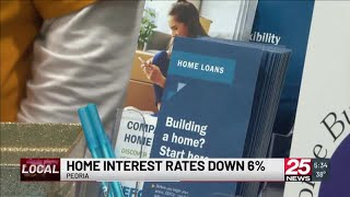 Central Illinois homebuyers could see savings as mortgage rates drop to around 6%