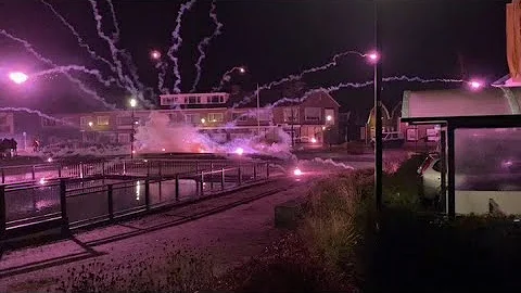Welcoming 2022 | Gelukkig Nieuwjaar | Krabbendijke, The Netherlands | Fireworks