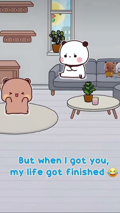 Bubu Dudu 🥰 love #bubu #dudu #cute #cartoon #bear