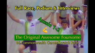 1986 Commonwealth Games 10 Mile Scratch Race (Full Version) with Interviews and Presentation