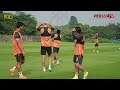 LATIHAN AKHIR! Jakmania Berikan Support Langsung di Persija Training Ground | Training Drill