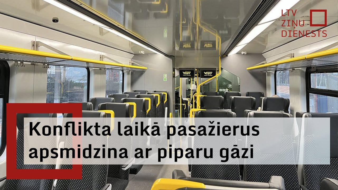 Pēc svinībām Kauguru svētkos – kautiņš un piparu gāze vilcienā