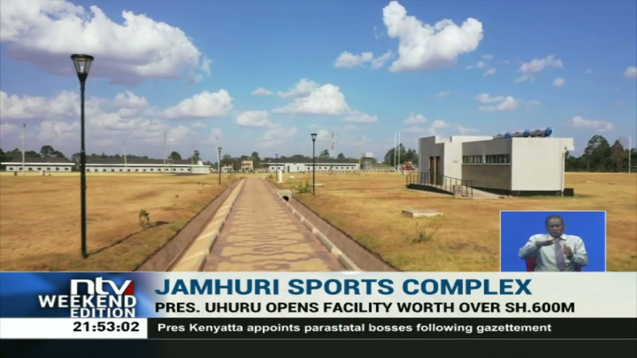 President Kenyatta officially opens the Jamhuri Sports Complex