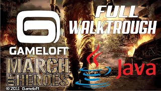 March of Heroes JAVA GAME (Gameloft 2011) FULL WALKTHROUGH Profile
