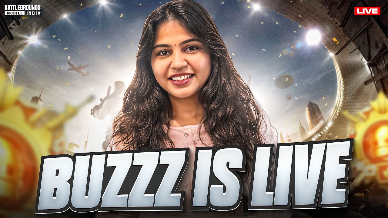 RUSH GAMEPLAY  | मराठी मुलगी | Buzzz is live | BGMI LIVE#girlgamer#bgmi#punekar#bandhilki
