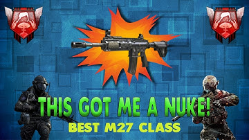 This class DESTROYS!!! BO2 Best M27 Class Setup! (Black Ops 2 overpowered M27 + Nuclear)