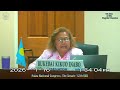Palau National Congress | 12th OEK, The Senate 4th Day of 5th Regular Session