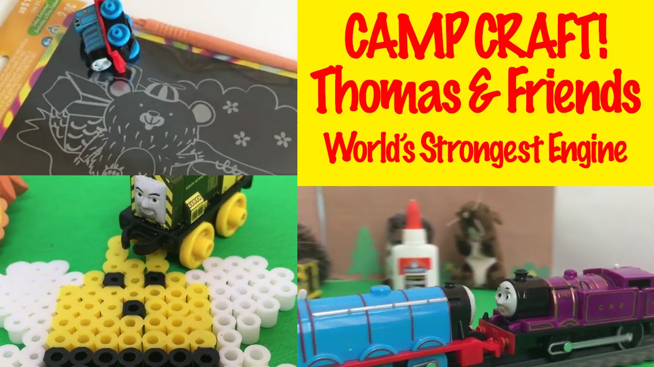 Thomas and Friends Camp Craft - World's Strongest Engine Kids Toys