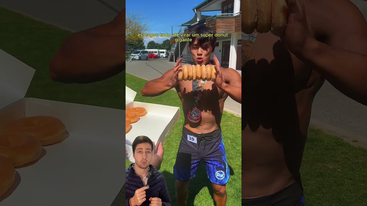 O Donut Gigante do Fisiculturista!