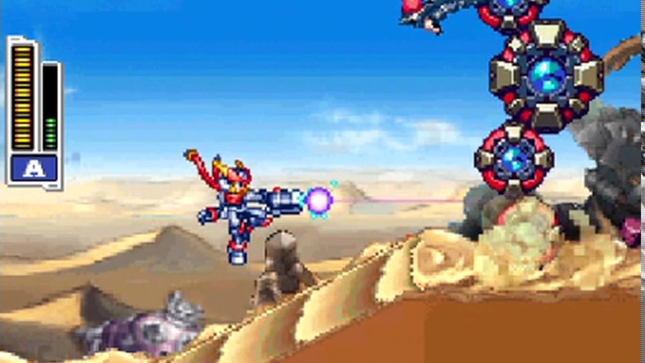 04 - Mega Man ZX: Advent - Oil Field, Atlus's Stage [Grey](Normal