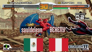 FT5 @svcsplus: sauldeleon (MX) vs BEHENY (PE) [SNK vs Capcom Chaos Super Plus svc Fightcade] Jan 25