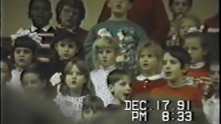 Berea Community Elementary Christmas Program 1991.
