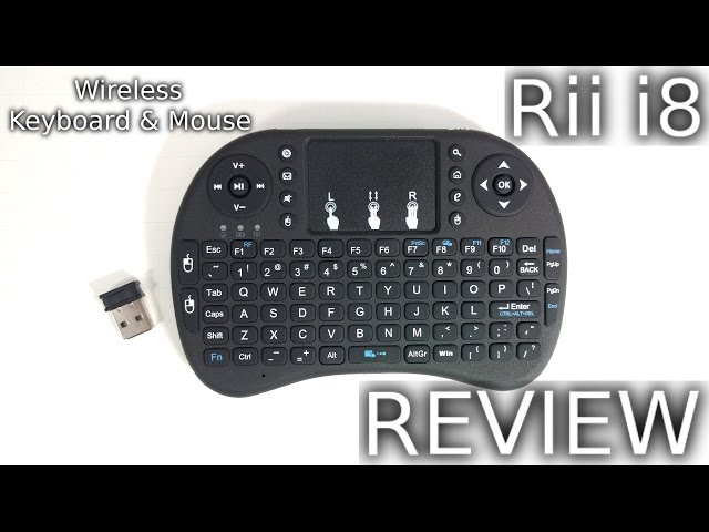 Rii i8 Keyboard and Mouse for TV Box REVIEW class=