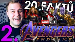 20 FAKTŮ - Avengers Endgame 2. ČÁST