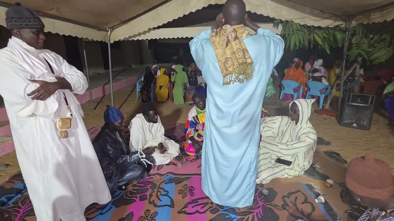 Thiante annuel hommage à Mame Daouda Thiam Bayakh. Madda Zikroulla serigne Mor Faye.