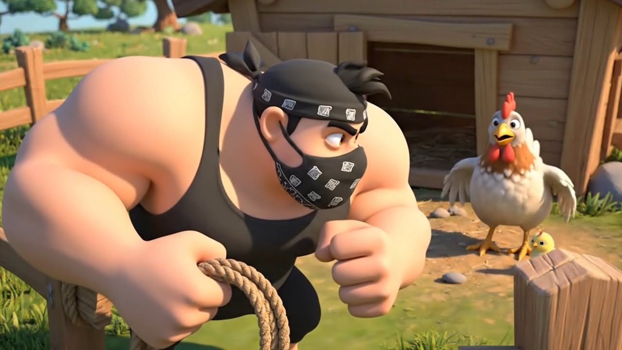 The Farm Thief Who Learned a Lesson | Funny & Educational Animal Story for Kids