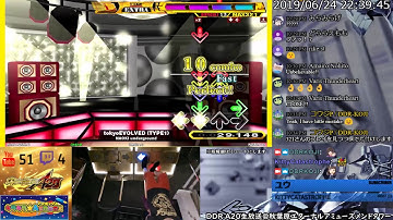 [DDR A20] エアタワ生放送 2019/06/24 [マイク無し]